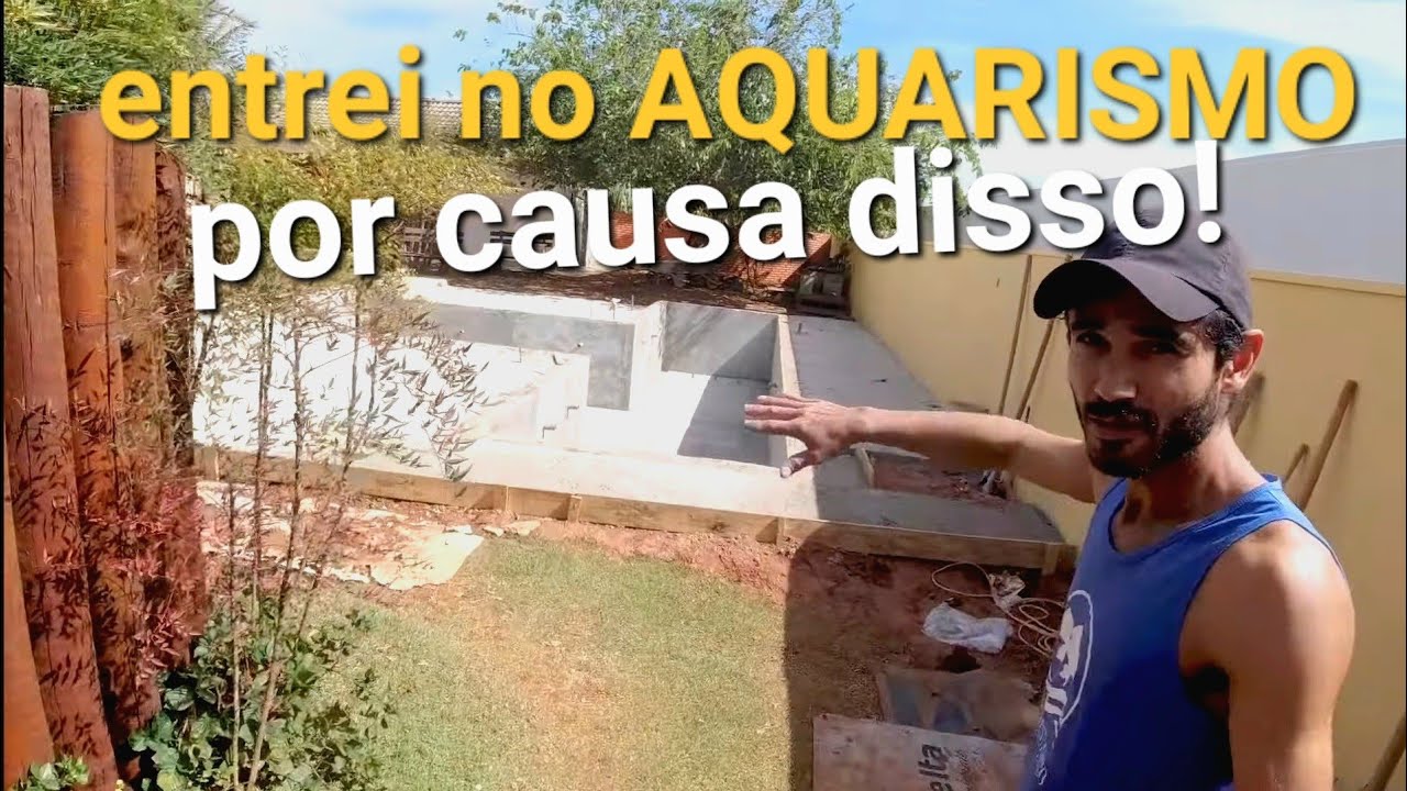 1 lago NATURAL e outro Artificial lotado de PEIXES! Visita a AquaristaNato em Araxá MG parte2