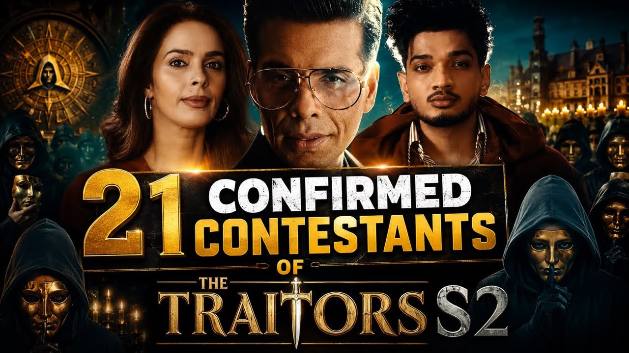 The Traitors S2: 21 Confirmed Contestants Munawar to Fukra, Full List of 21 Confirmed Contestants