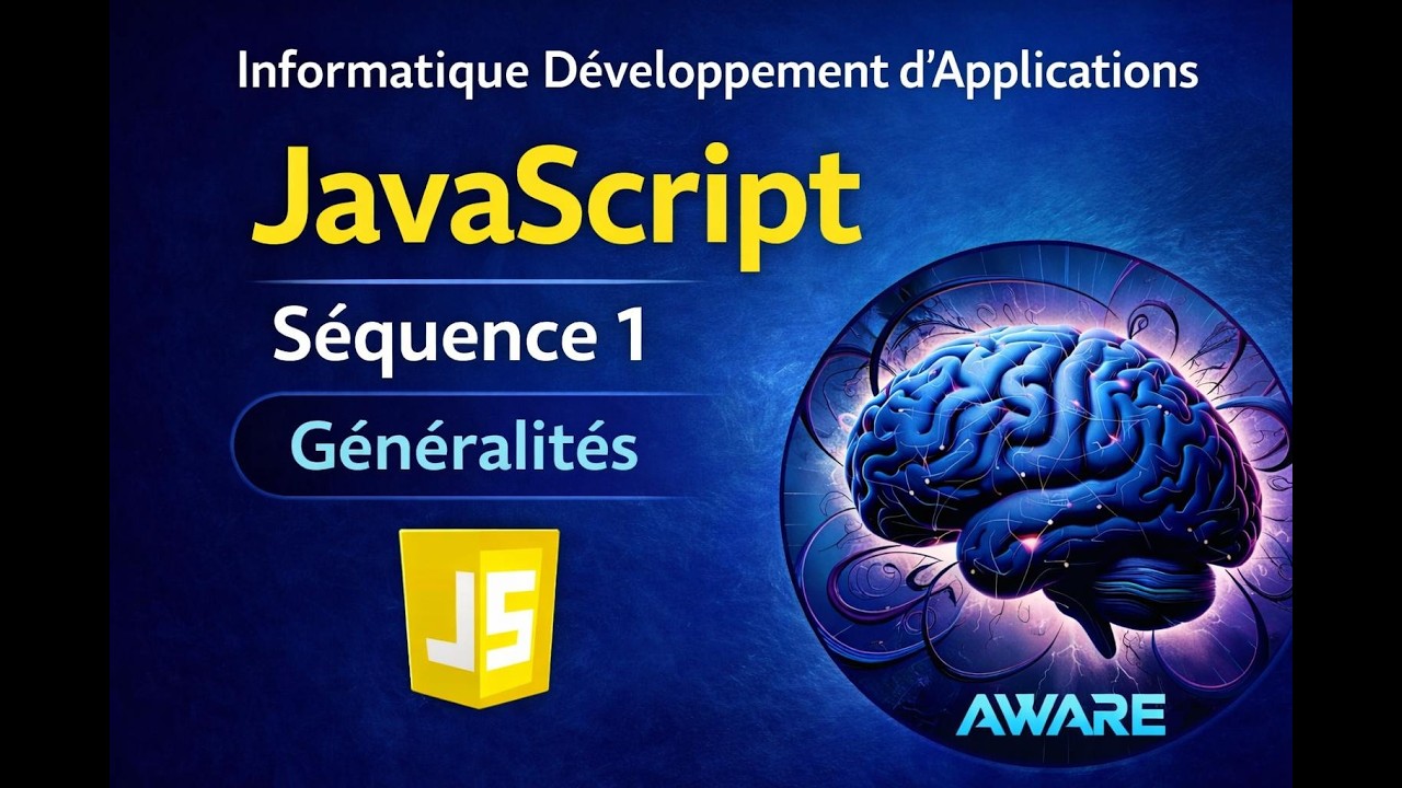 🟡IDA – JavaScript Séquence 1 : Généralités, histoire, avantages et intégration au HTML