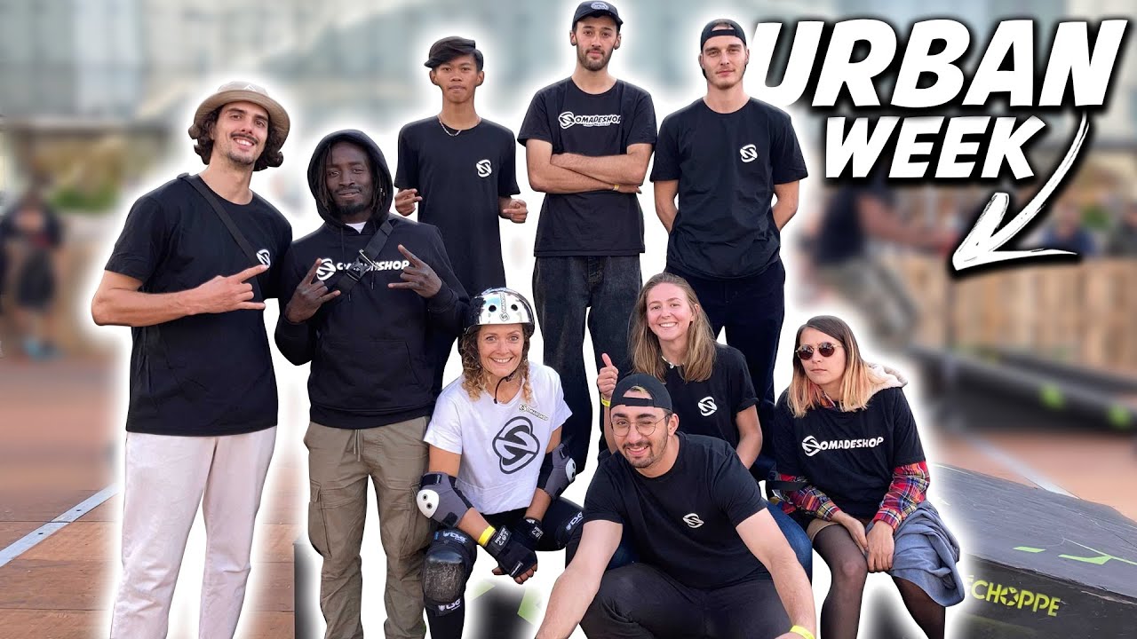 UN SKATEPARK À PARIS LA DÉFENSE AVEC TOUTE LA TEAM !