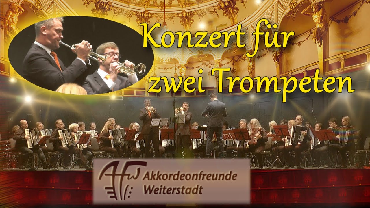 Konzert für 2 Trompeten - Akkordeonfreunde Weiterstadt mit SGW
