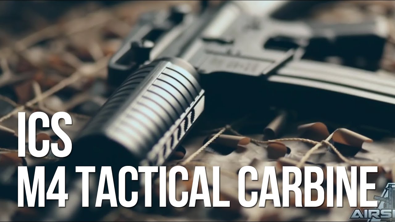ICS M4 Tactical Carbine Airsoft Electric Rifle - AirSplat On Demand