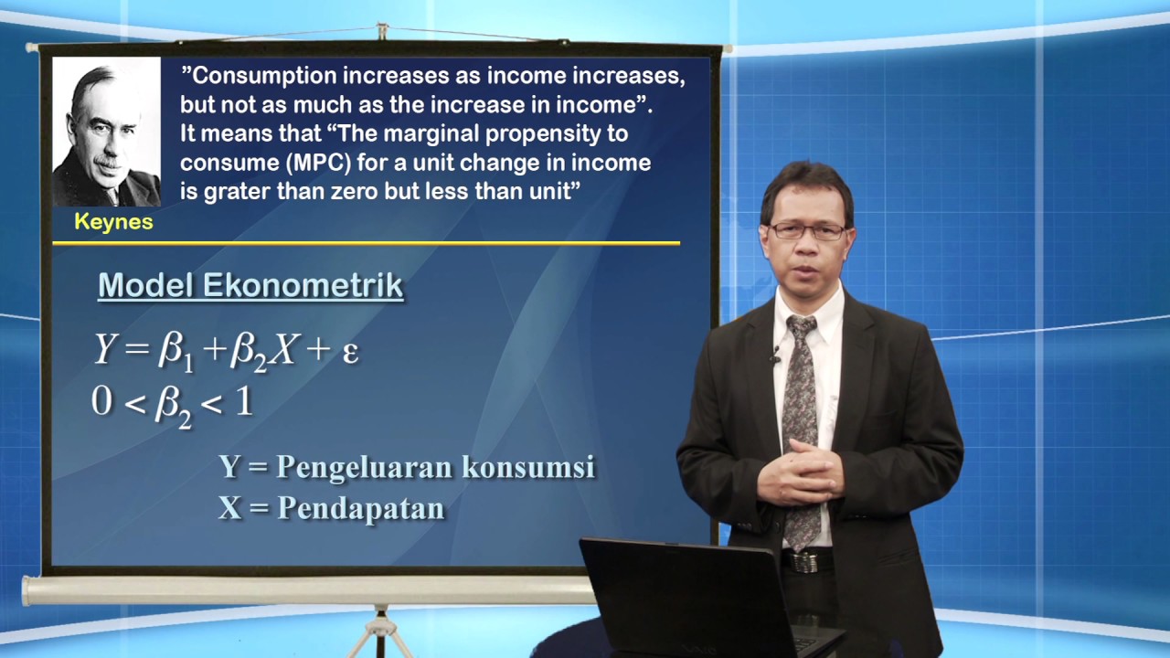 ESPA4312 Ekonometrika - Pengertian ekonometrika