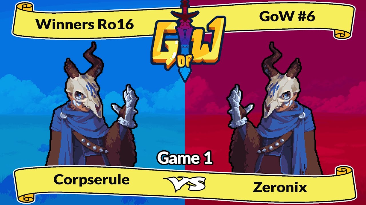 GoW6 Top 16 - Headland to Deadland - Corpserule (Valder) vs Zeronix (Valder) - Game 1