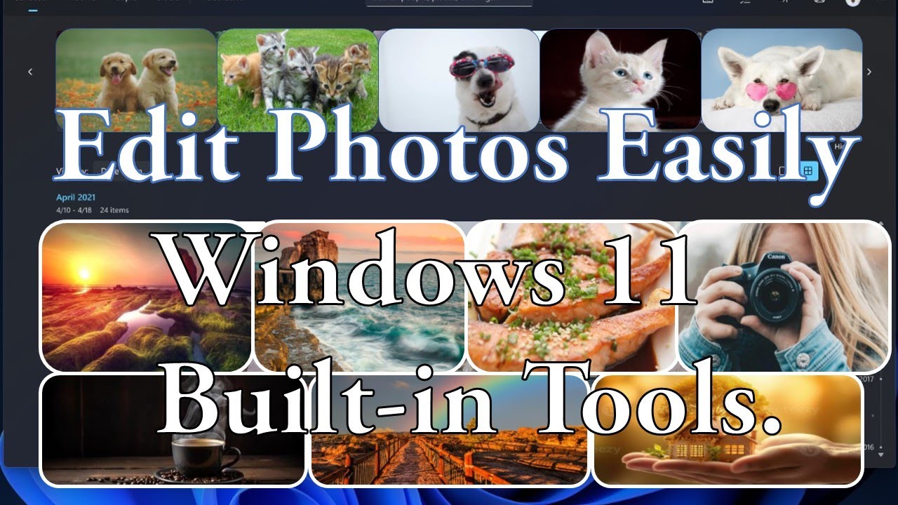 Free Edit photos in Windows 11