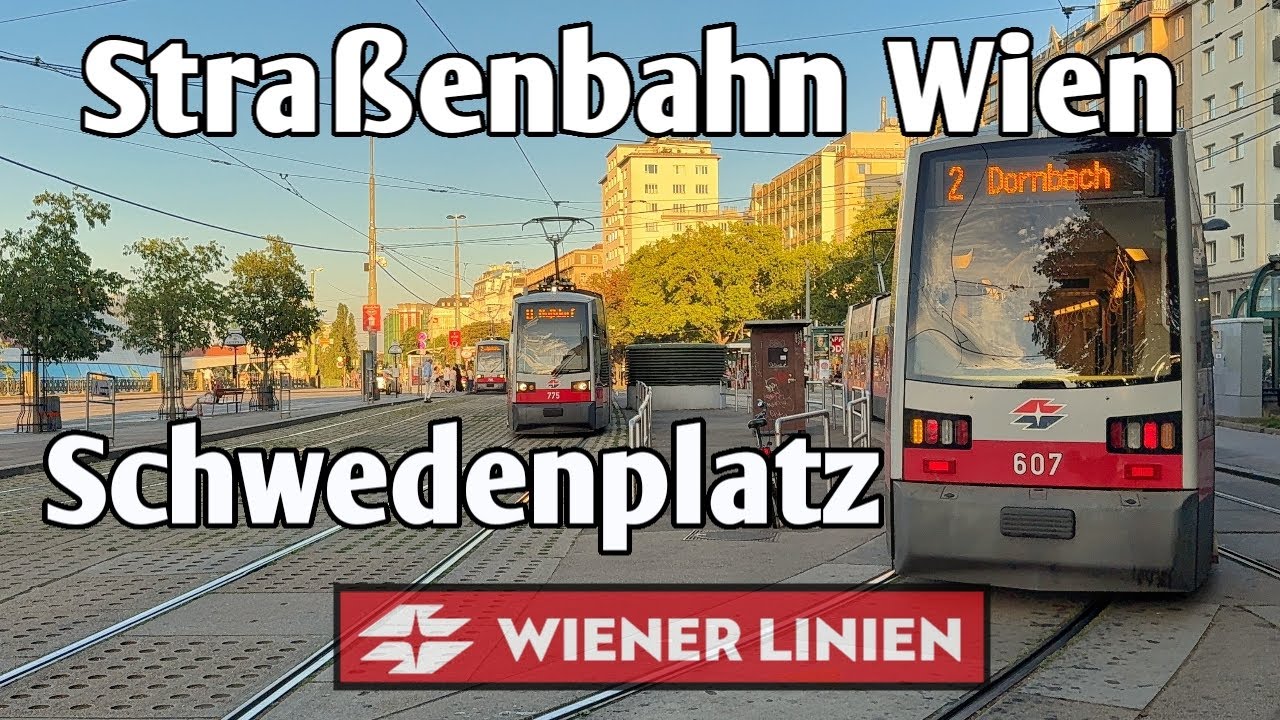Straßenbahn Wien - Bim Wien - Schwedenplatz | Wiener Linien | Wien 2025