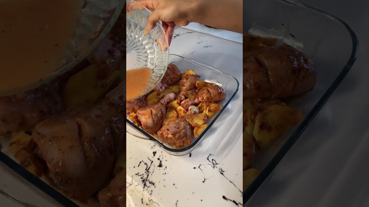Akşam Sofrası: Fırında Tavuk & İki Çeşit Meze 💯‼️| Canlı Yayın 🔴