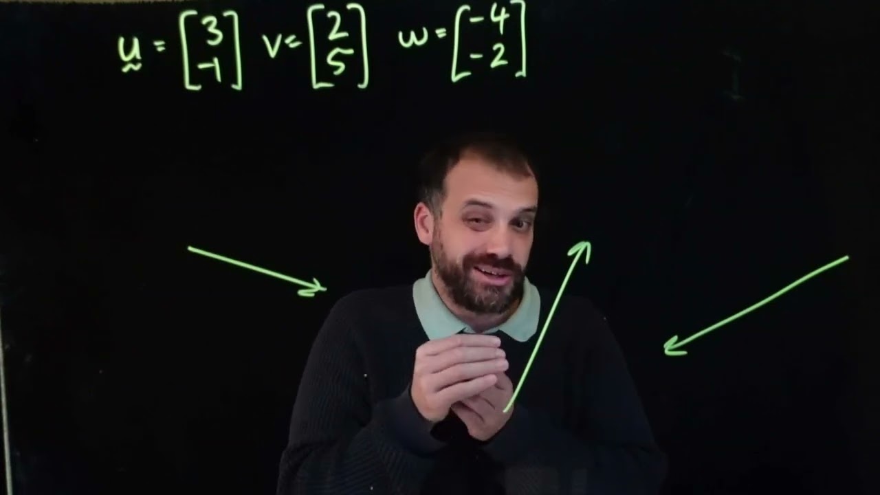 Simple operations on Vectors in column vector form