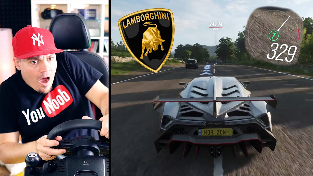 🚗 Kiedy jedziesz LAMBO 300 kmh przez WIEŚ... i SZPANUJESZ! | Forza Horizon 4 #02