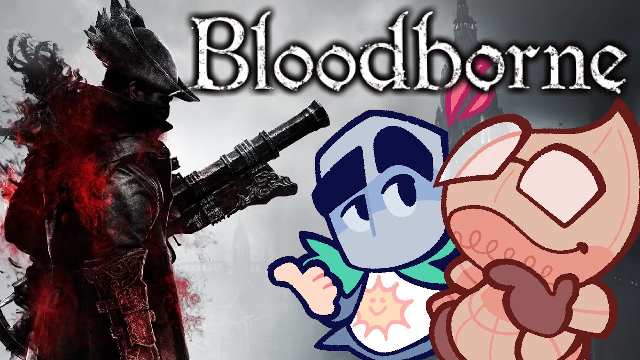 Wallace and The Professor | Artists Play BLOODBORNE for the first time [2]