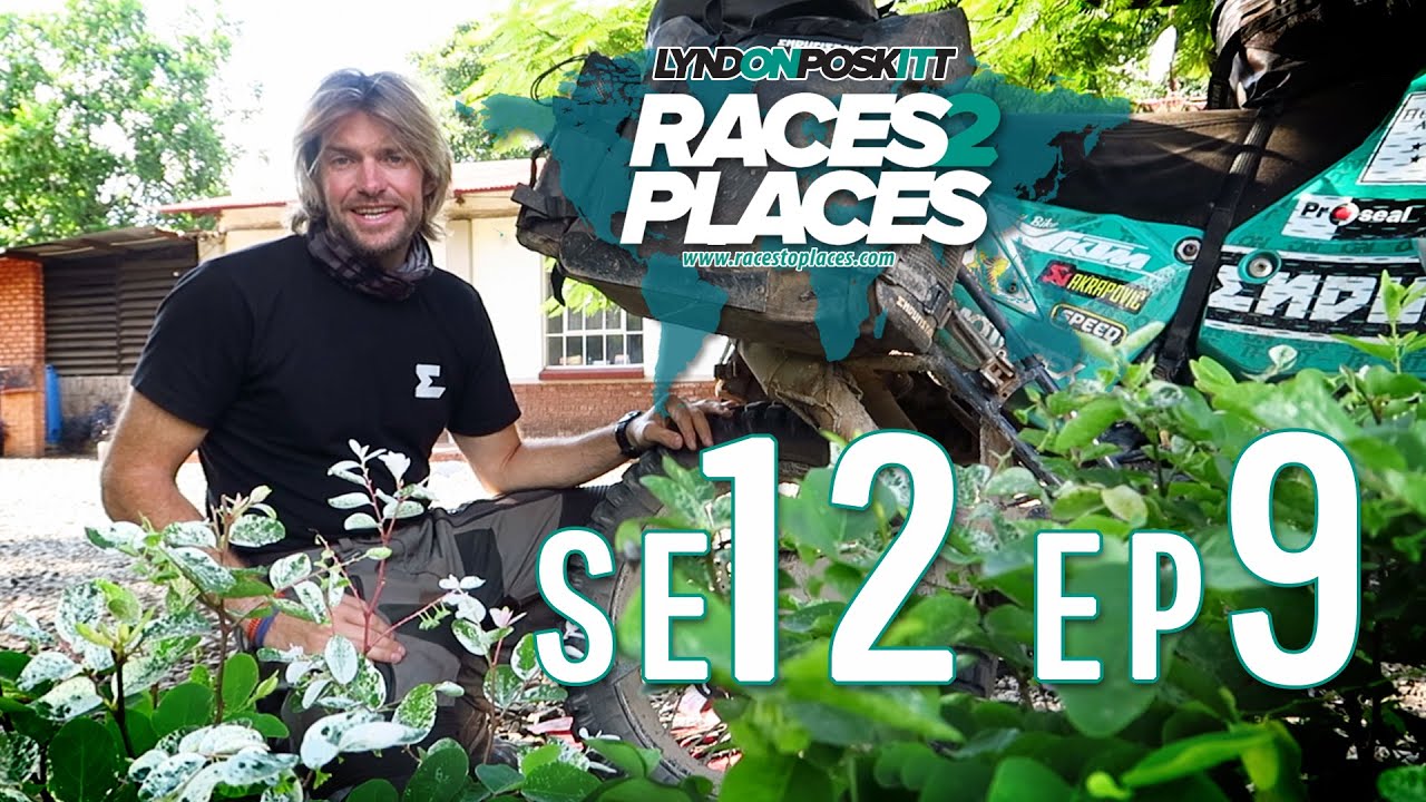 Races to Places SE12 EP09 - Zambia - Adventure Motorcycling Documentary Ft. Lyndon Poskitt