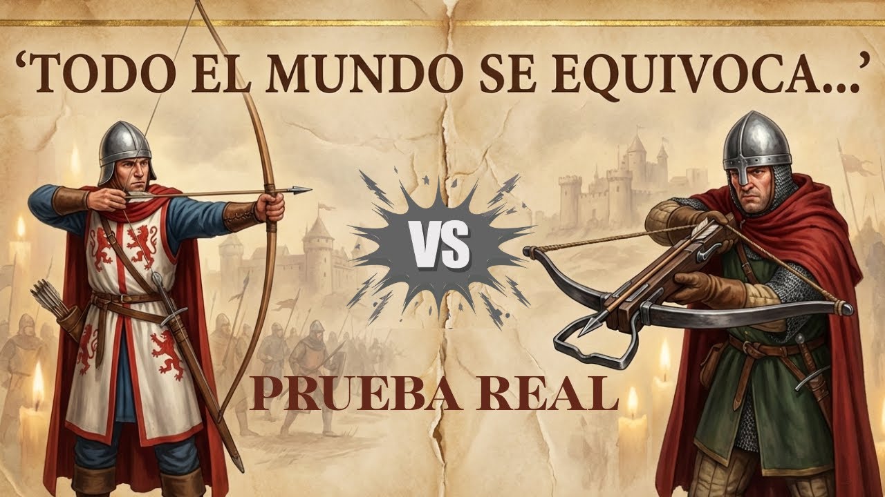 Ballesta vs Arco Largo: Duelo de ARMAS MEDIEVALES Definitivo