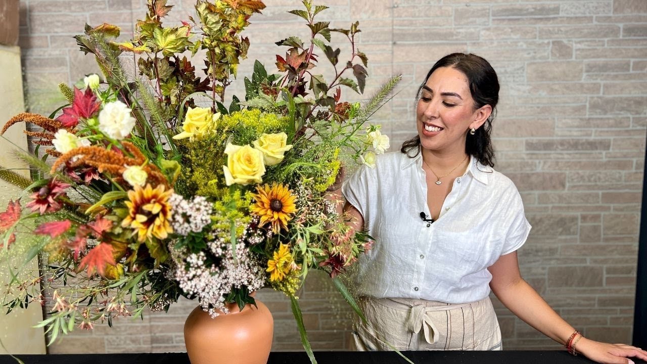 Mayesh en espanol:  Cómo crear un arreglo floral inspirado en el otoño
