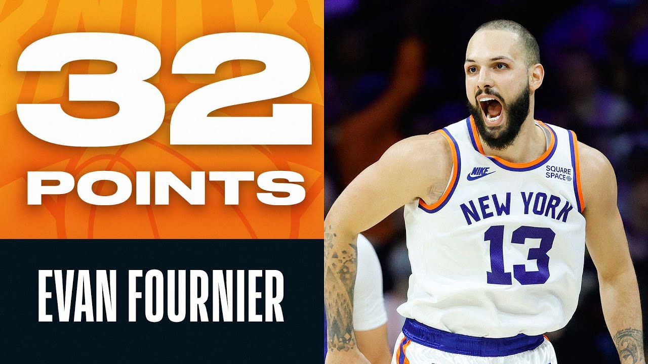 Evan Fournier Introduces Himself in WILD KNICKS Home Opener 👀