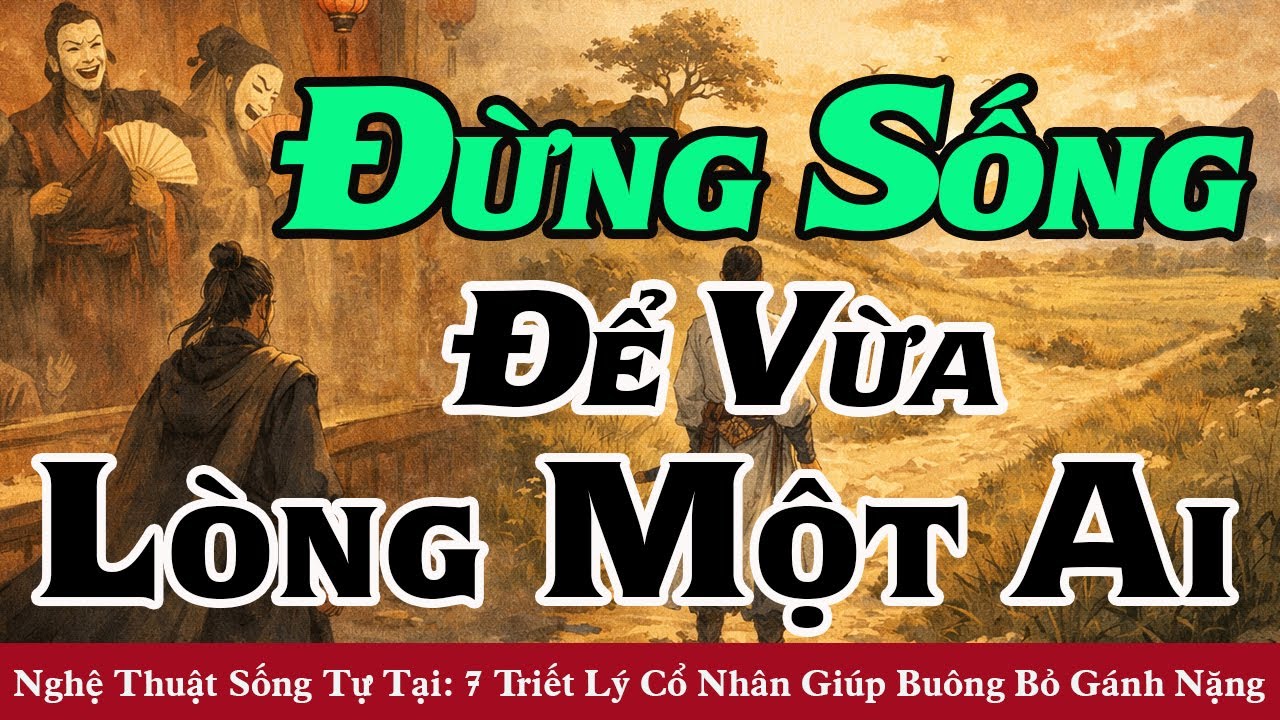 🍃Sống Tự Tại Tuổi Trung Niên: 7 Triết Lý Cổ Nhân Giúp Buông Bỏ Gánh Nặng | Cổ Kim Thư Quán