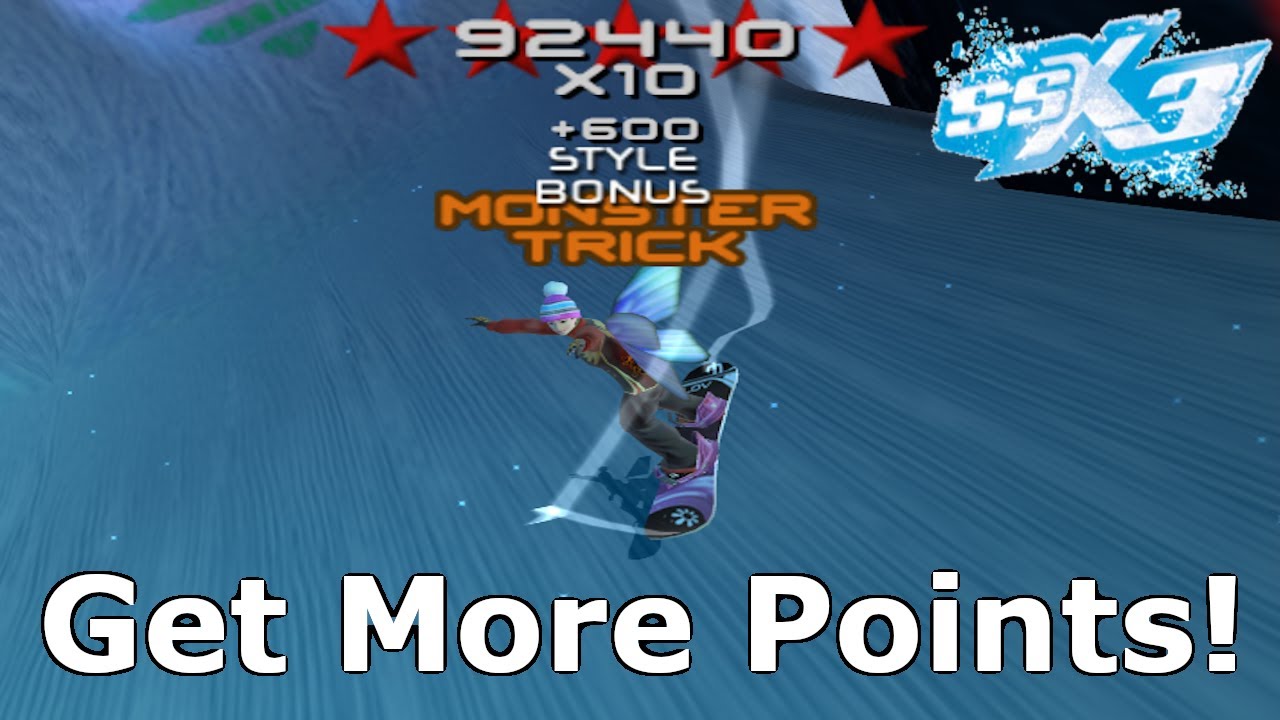 SSX 3: Руководство по общим трюкам с монстрами + Контроллер камеры