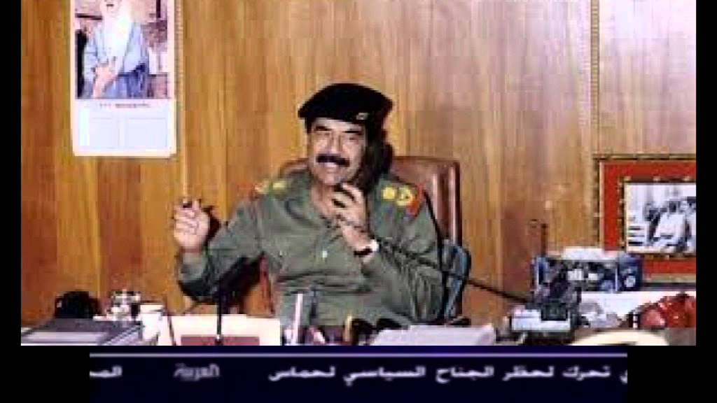 خبر عاجل صدام حسين على قيد الحياة يخاطب الشعب العراق فيديو٢٠١٤ يستحق المشاهدة