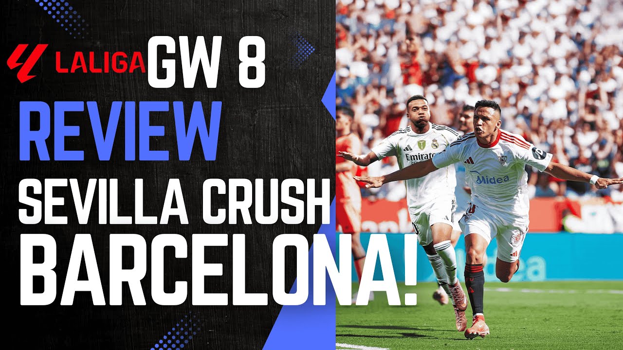 La Liga MD 8 Review: Real Madrid Stay Top, Barcelona Collapse, Sevilla Shock! | elPablo FC &Agrave; #LALIGA