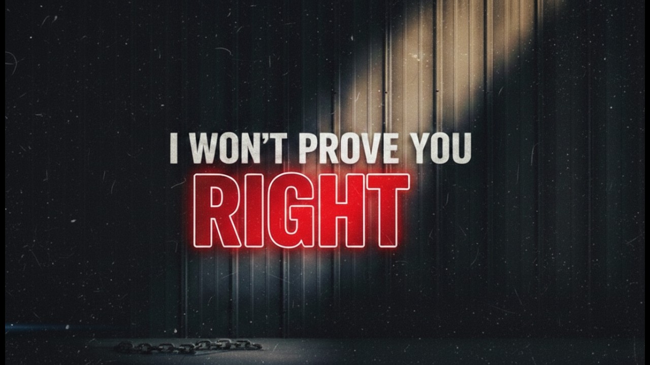 Tune Space - I Won’t Prove You Right (Official Music Video)