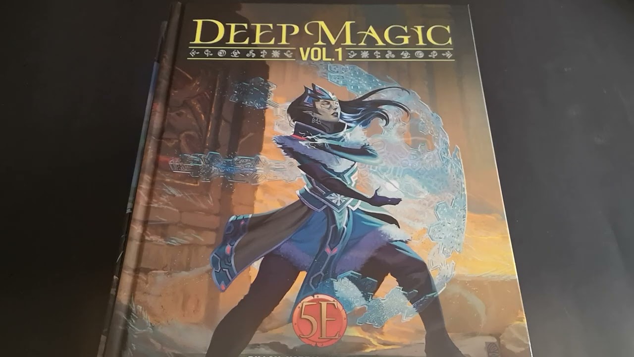 Deep Magic Unboxing Kobold Press D&D 5e