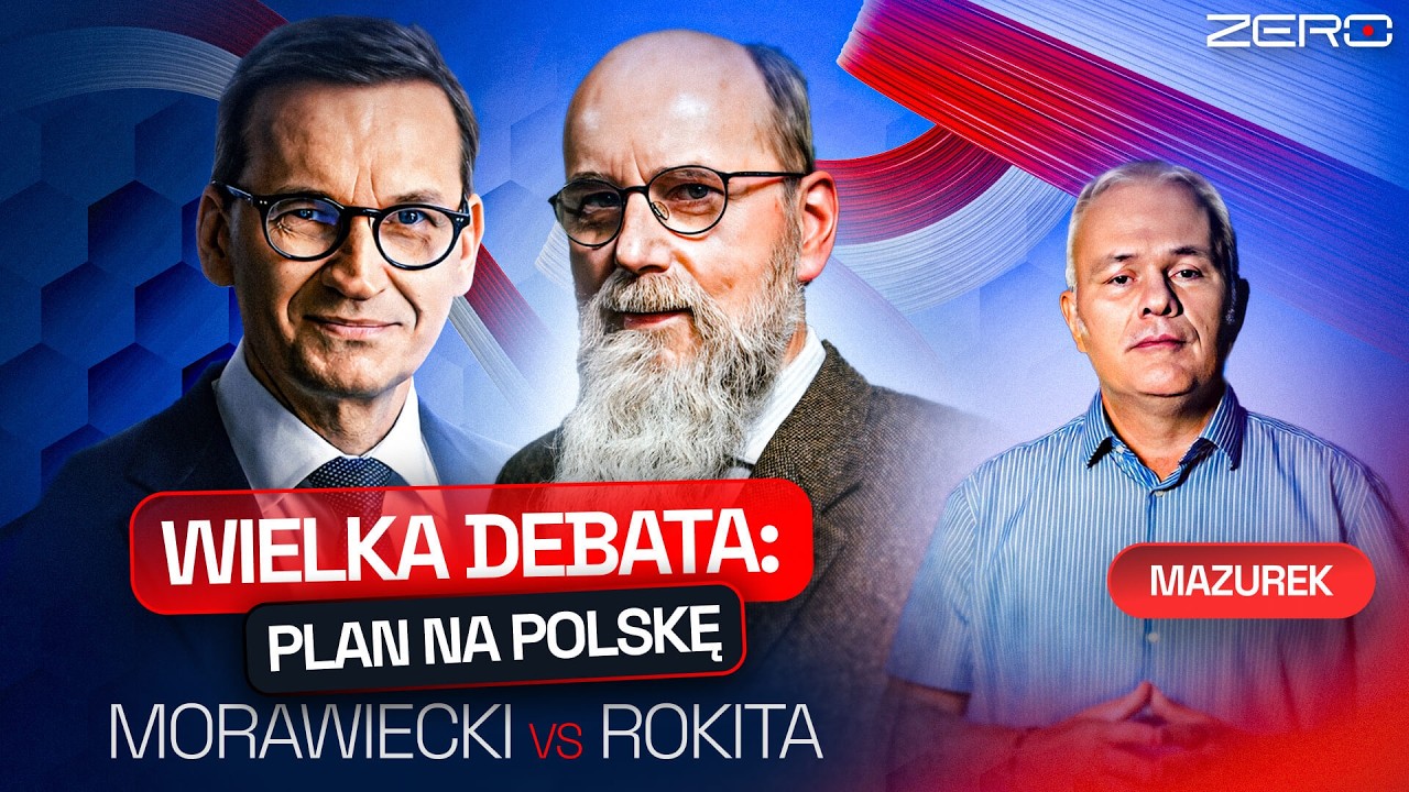 WIELKA DEBATA KANAŁU ZERO: PLAN NA POLSKĘ. MORAWIECKI VS. ROKITA