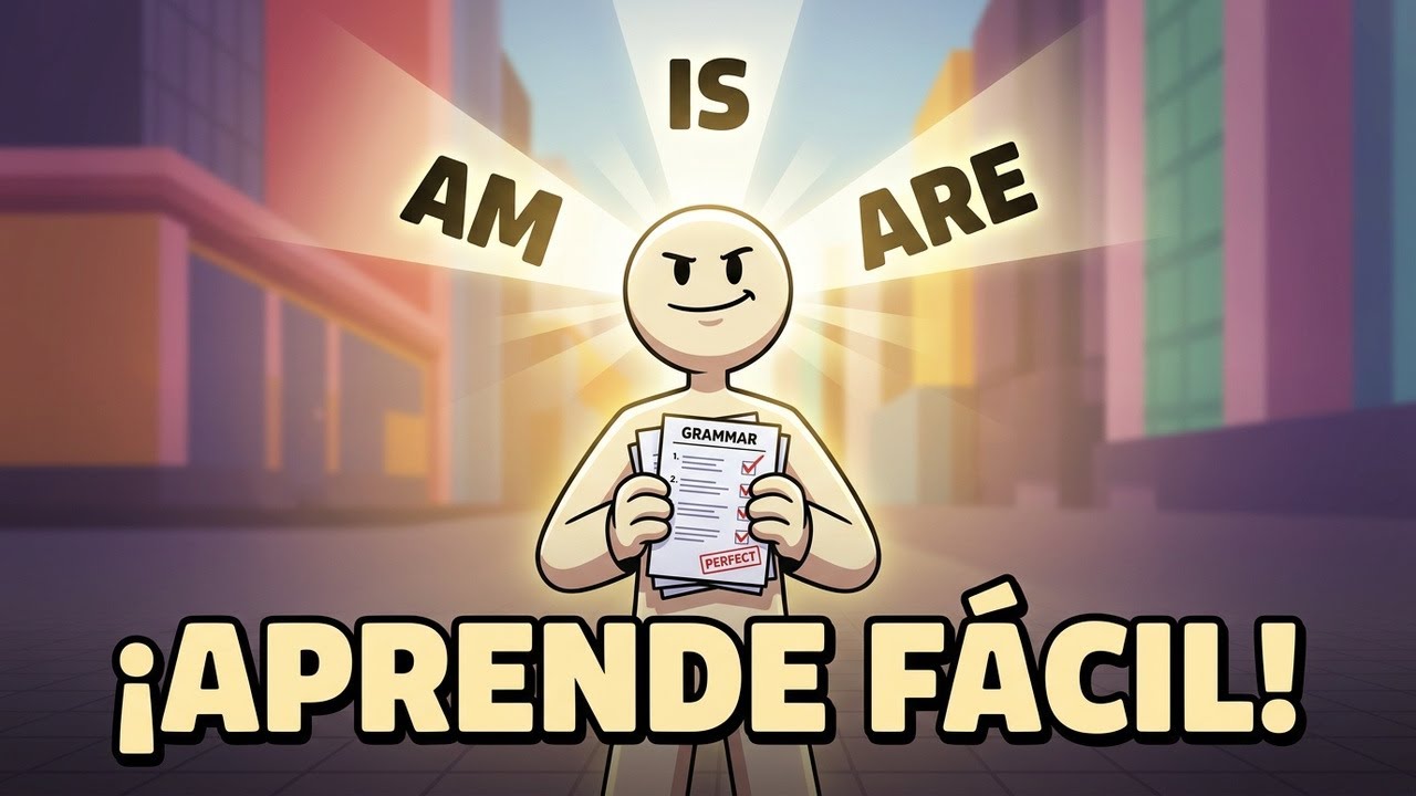 VERBO TO BE en Inglés: Aprende Fácil y Rápido (Am, Is, Are + Ejemplos y Ejercicios) 🇲🇽