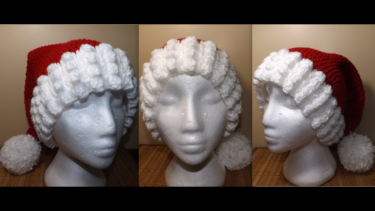 Crochet Santa's Hat