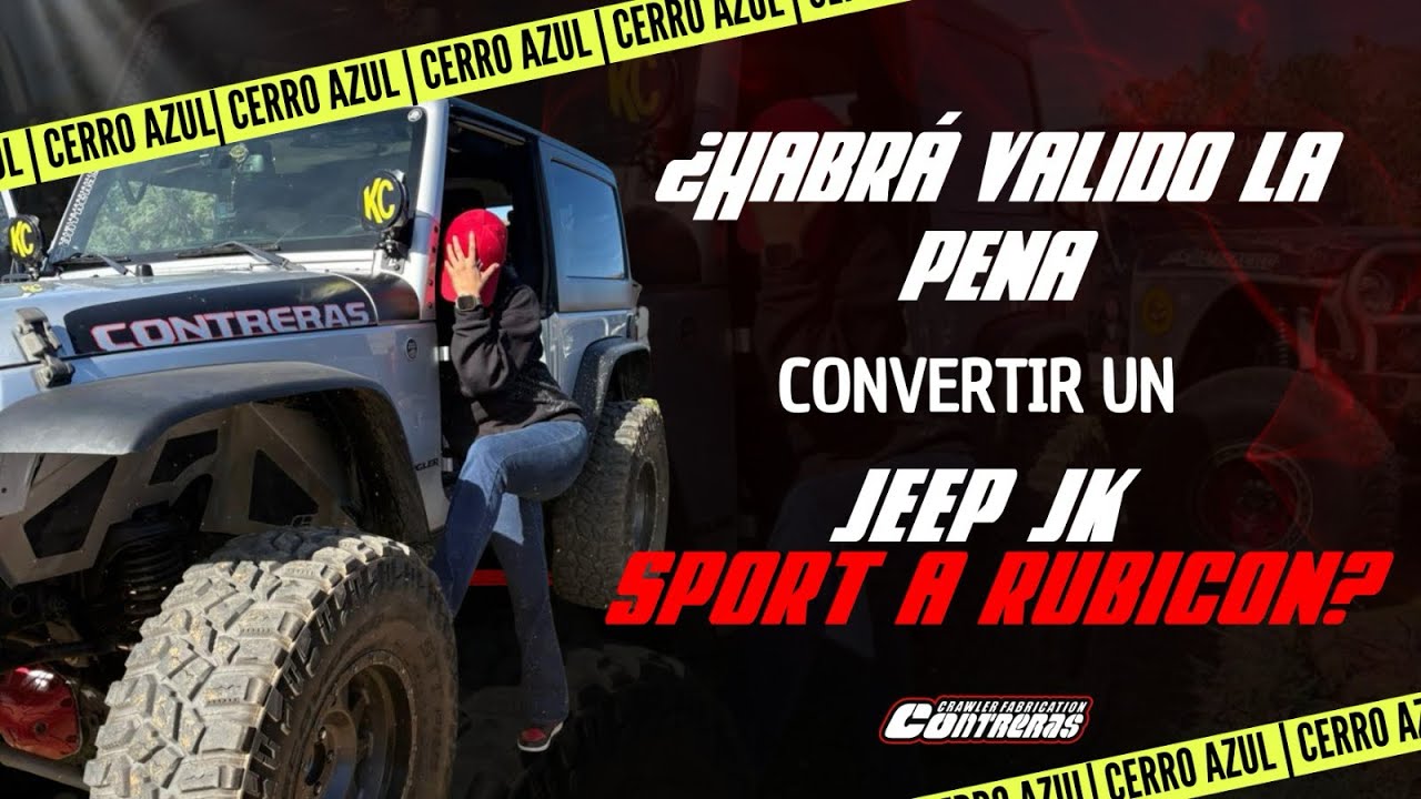 Conversión de Jeep ‘’Sport a Rubicon’’ 😎🔥