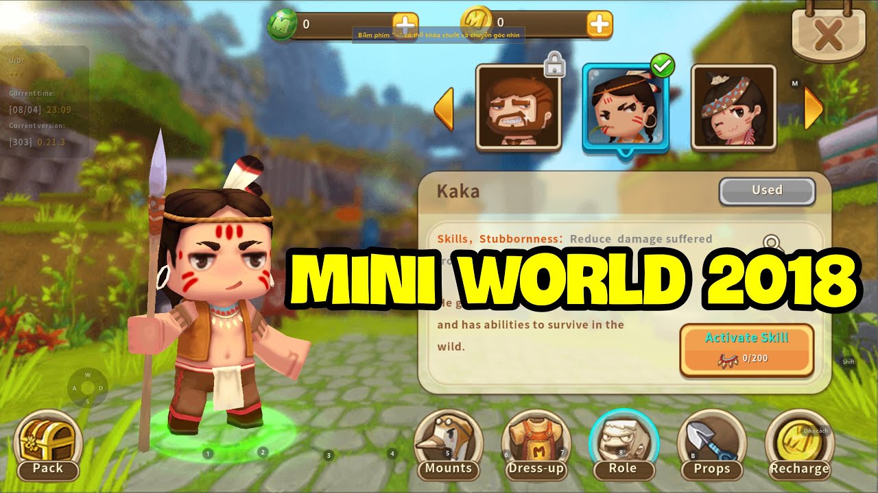 TÔI CHƠI MINI WORLD 2018 VÀO NĂM 2025? | MEOWPEO