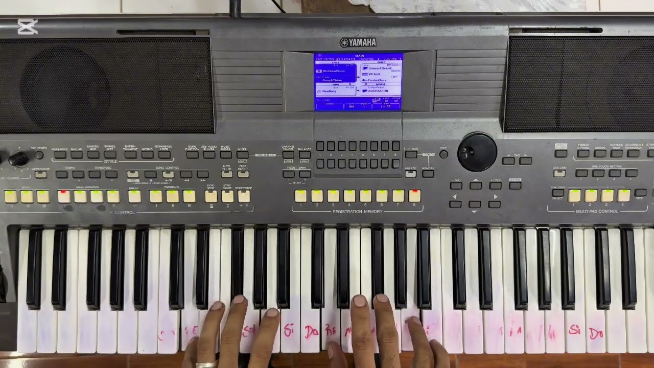 Circulo armónico de Do Mayor #piano #musica #tutorial 