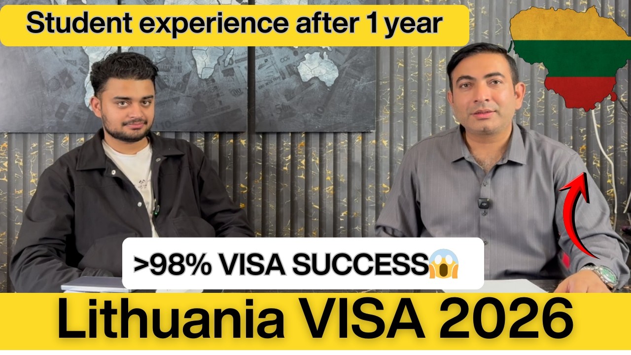 Study in Lithuania Without IELTS 2026 🇱🇹 | Lithuania Visa Success Rate for Pakistani Students