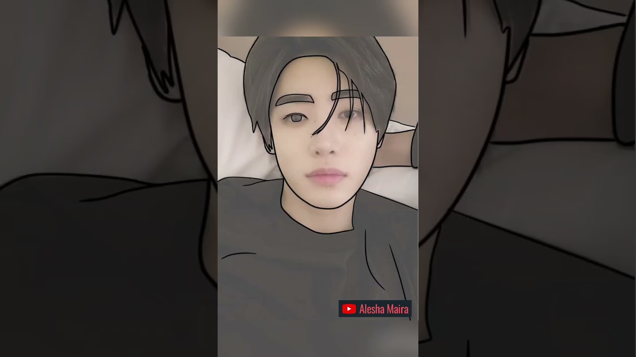 Tutorial Menggambar Anime Sunghoon Enhypen 
