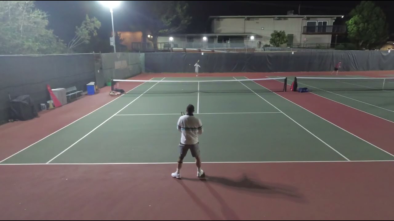 Tennis Practice 1 20 2026 with Bill