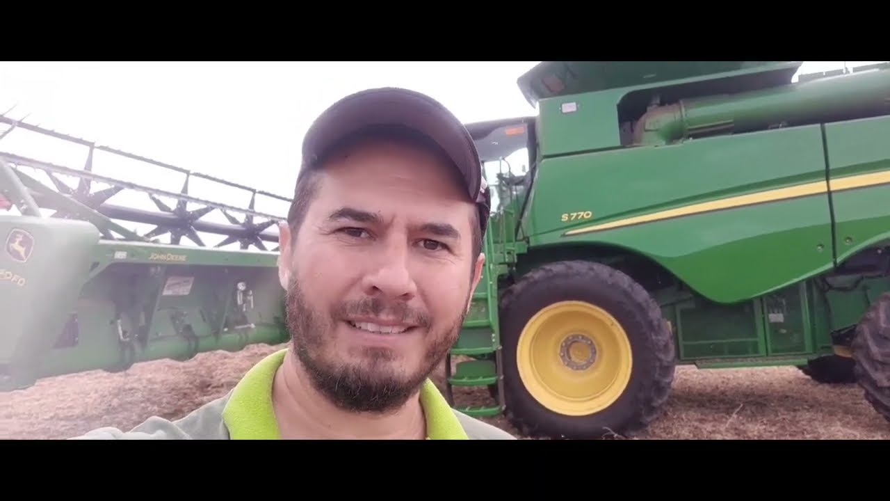 JOHN DEERE S770 - COMANDOS DA CABINE
