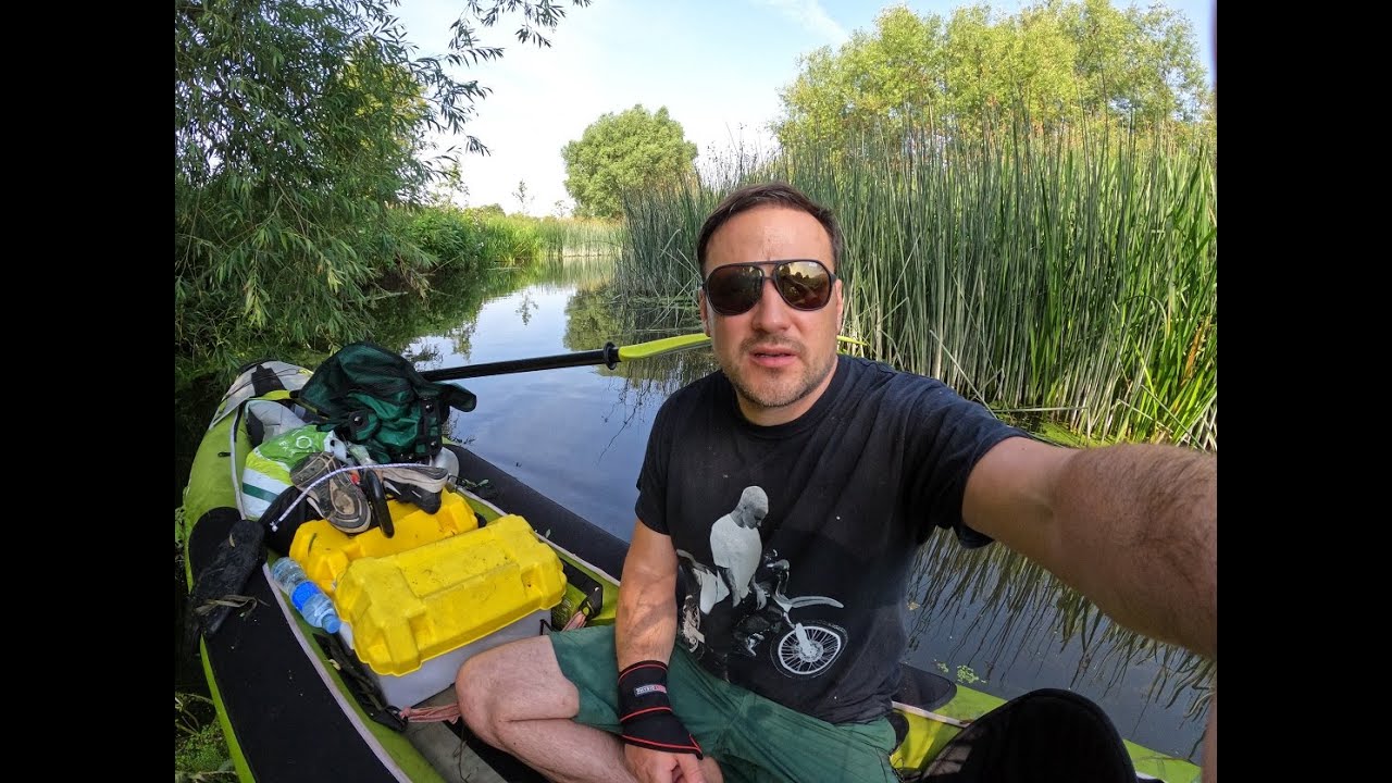 Kayaking in river Stour Colchester