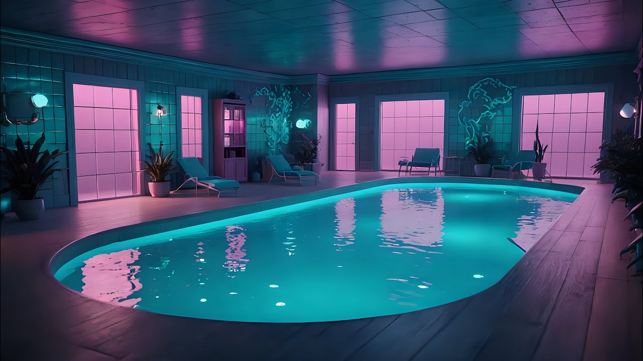 Dream Pool - Chill lofi Vaporwave playlist 
