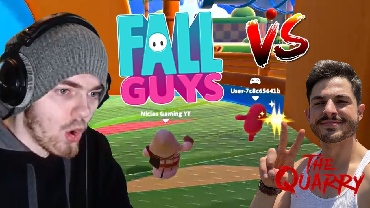 CAN ME OR JACOB TAKE THE CROWN? | Fall Guys with Zach Tinker and the Beans