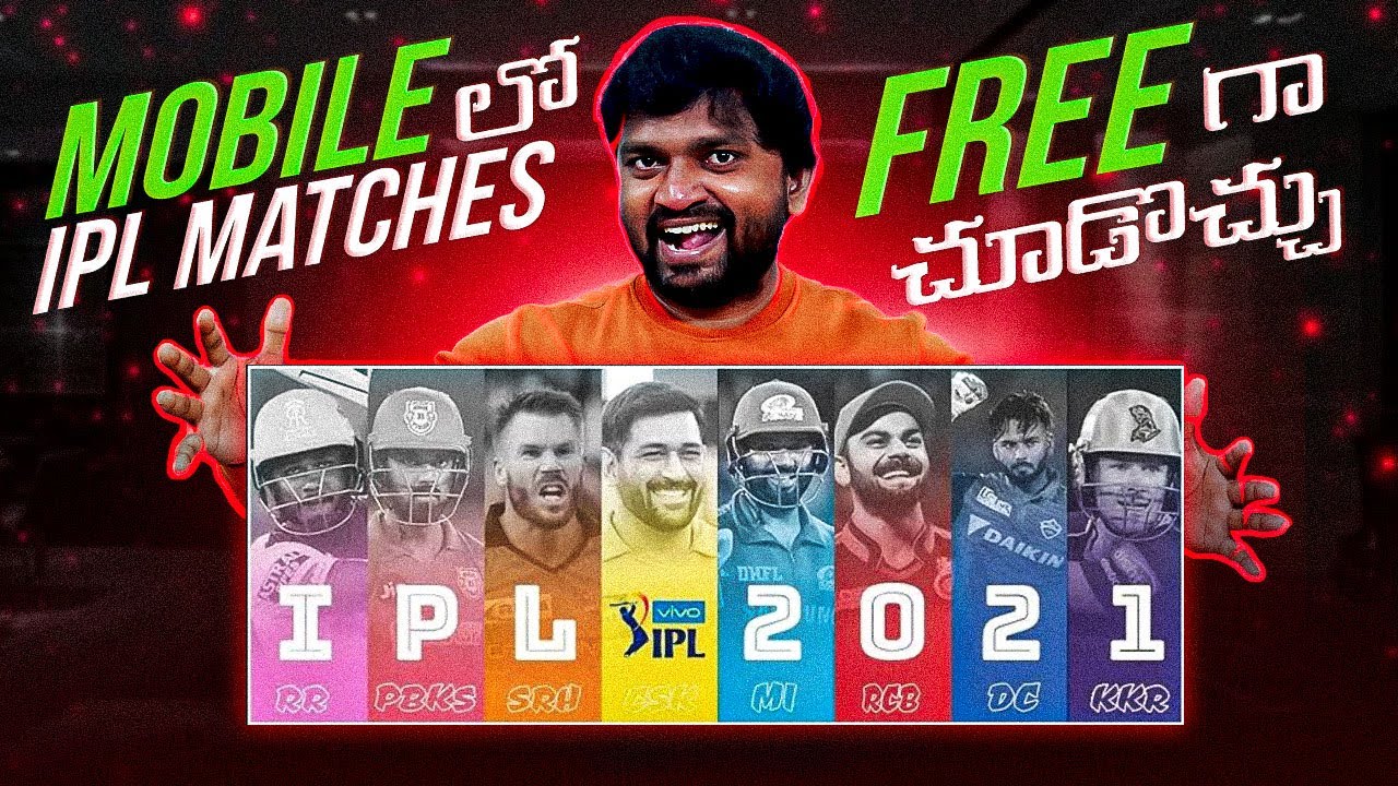 How to watch IPL 2021 LIVE Matches in Mobile for FREE on MX Player in Telugu
