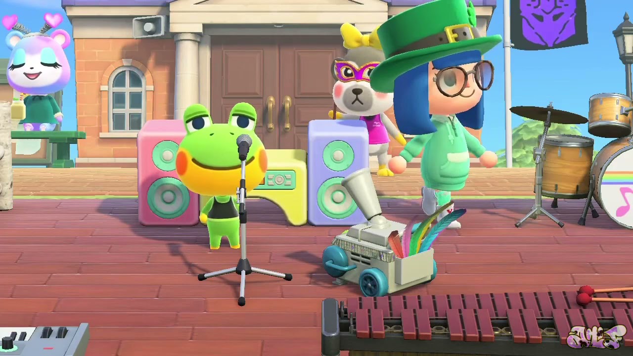 Animal Crossing New Horizons: Villagers singing compilation