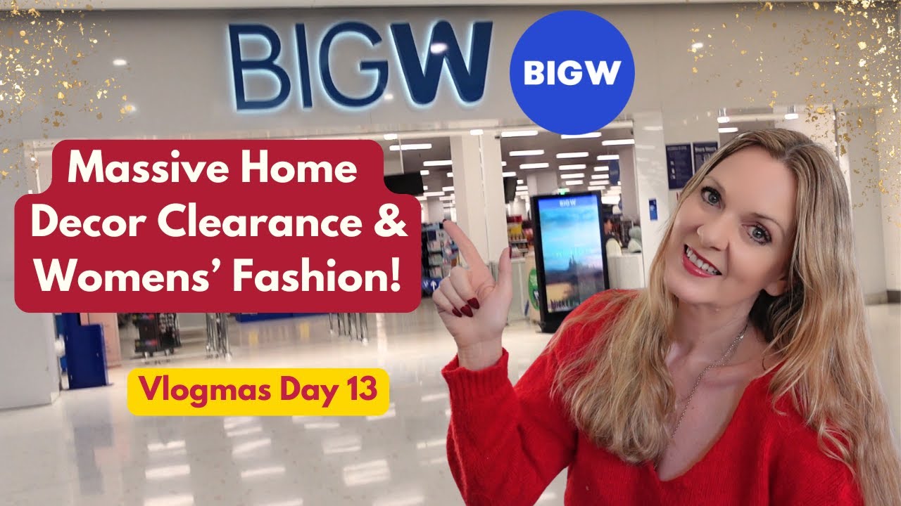 Big W What’s New Today? | Home Decor All on Clearance & More