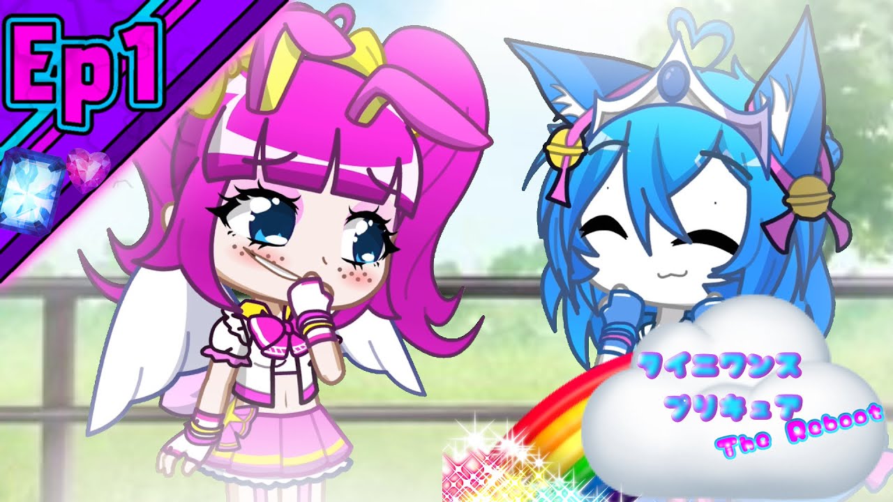The Cotton Candy Duo! Cure CutieKat and Cure RabbiBun! | Tiny 1’s Precure: The Reboot Ep 1
