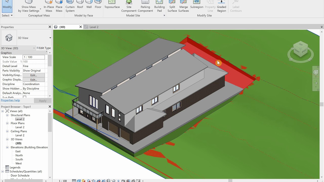 Revit Topography - Part 3