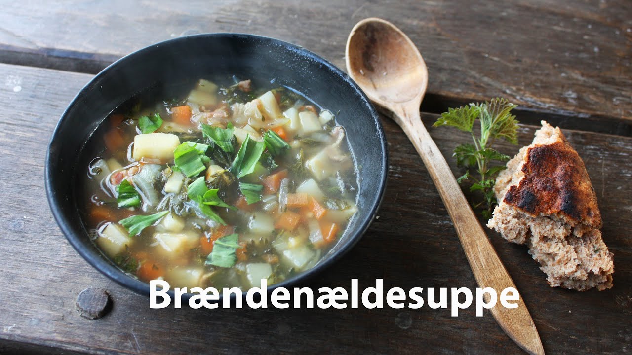 Brændenældesuppe - Nettle soup