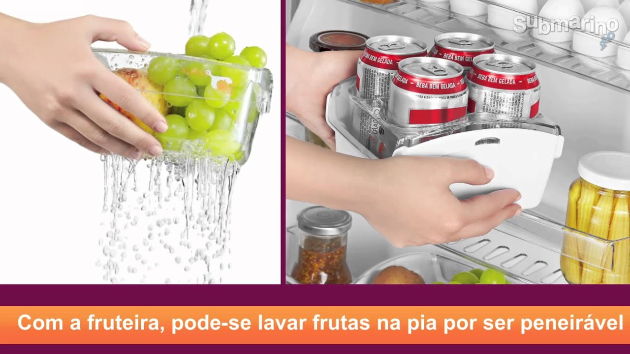 Submarino.com.br l Refrigerador Brastemp Clean Frost Free BRM39