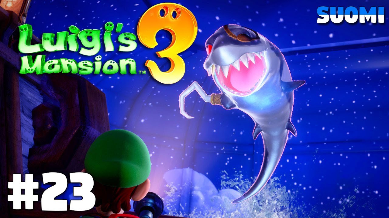 😱 Luigi's Mansion 3 - Hain hampaissa!!!  #23 (SUOMI)