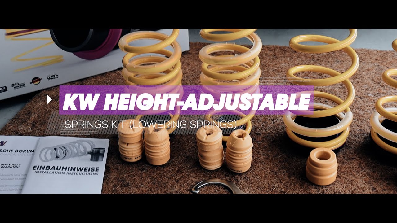 สปริงโหลด KW HEIGHT ADJUSTABLE SPRINGS (KW HAS) x AUDI RS Q3