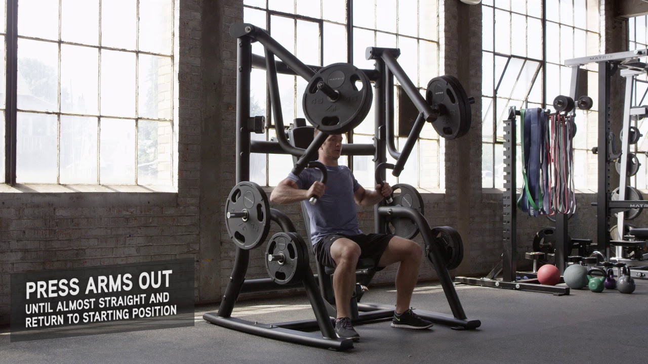 How to use the Matrix Fitness Vertical Bench Press