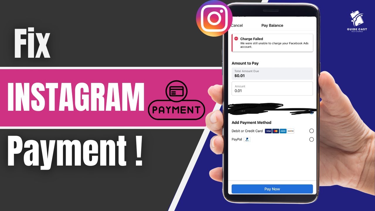 How To Fix Instagram Add Payment Method Not Working (2025)