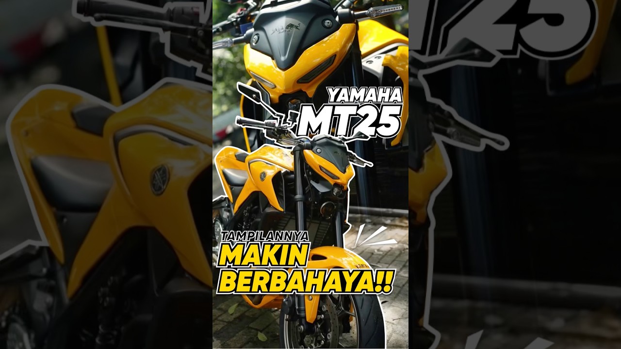 YAMAHA MT25 TAMPILANNYA MAKIN BERBAHAYA🔥 #sapporoultimate #sapporospray