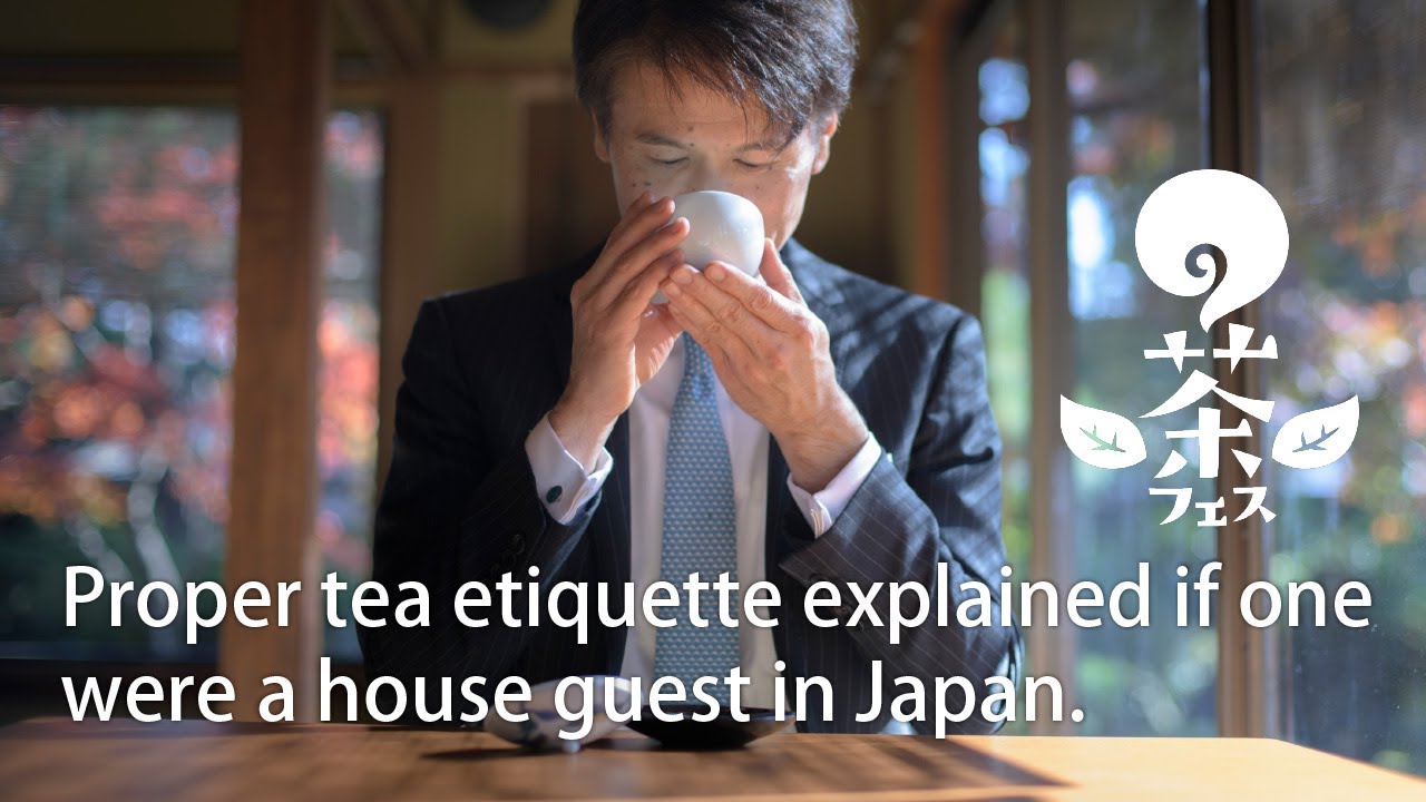Proper tea etiquette explained if one were a house guest in Japan.〜煎茶のマナーを英語で伝えたい〜